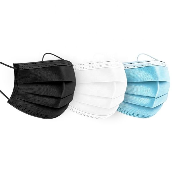 

years factory selling fashion designer direct 15 face pm2.5 blue / white/black masks custom 3 ply disposable mask new year