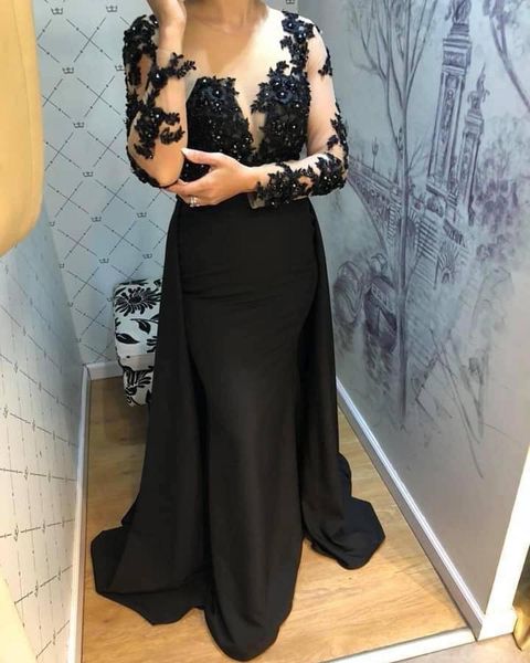 

prom long dress cocktail party, Black