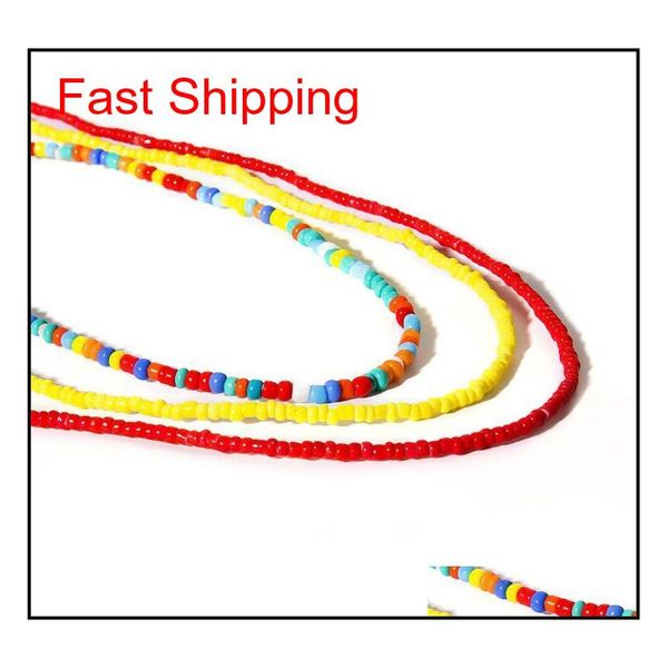 

face mask color matching simple singlelayer handmade beaded body chain wild hit beads elastic waist qylhzz nana shop1409363, Silver