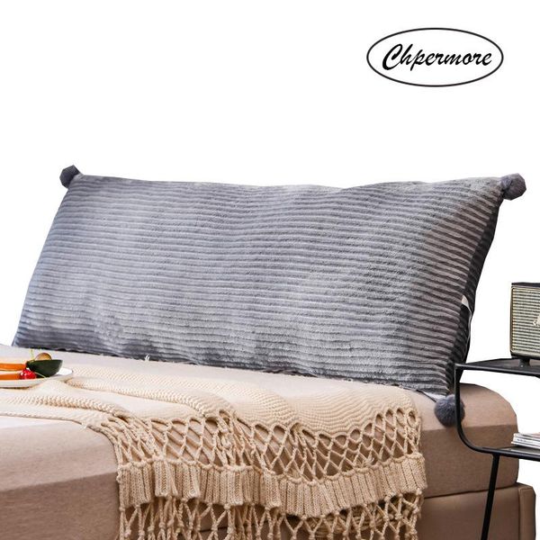 

chpermore multifunction washable long pillow simple bed cushion soft modern simplicity pillow for sleeping