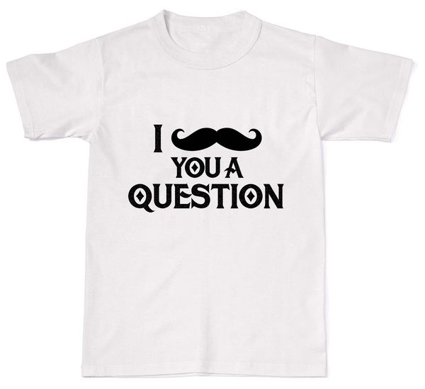 

new fashion brand clothing different colours i moustache you a question customize tee shirts sport hooded sweatshirt hoodie