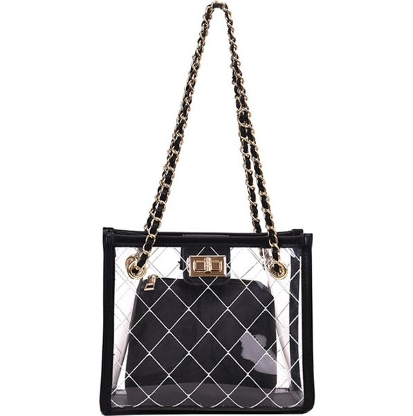 

handbag shoulder bag casual tote transparent shopping bag ph-cfy20051837