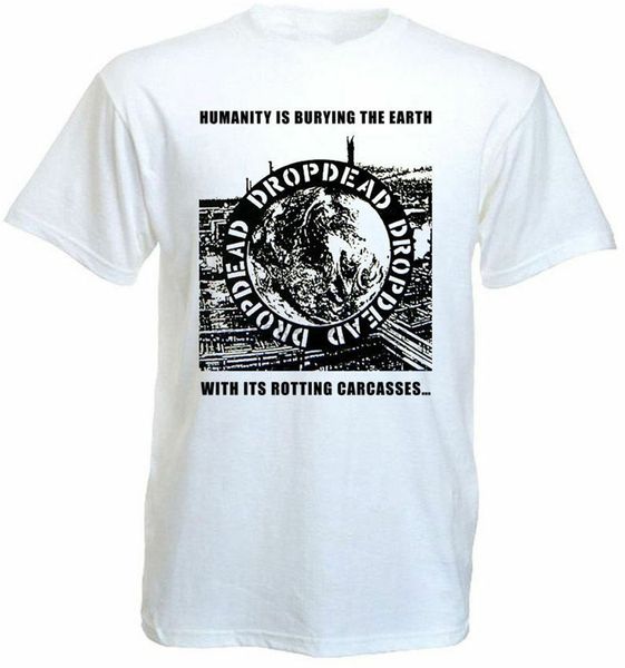 

dropdead v5 t-shirt white hardcore punk grindcore all sizes s-5xl for youth middle-age the old tee shirt sport hooded sweatshirt hoodie