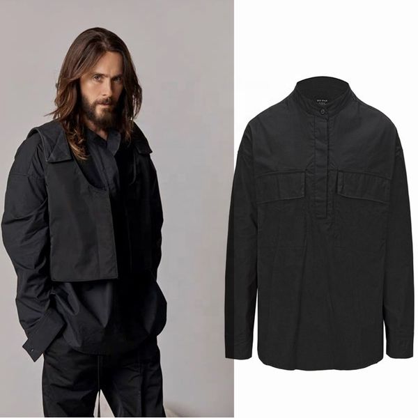 

oem custom label model dropshipping men shirt