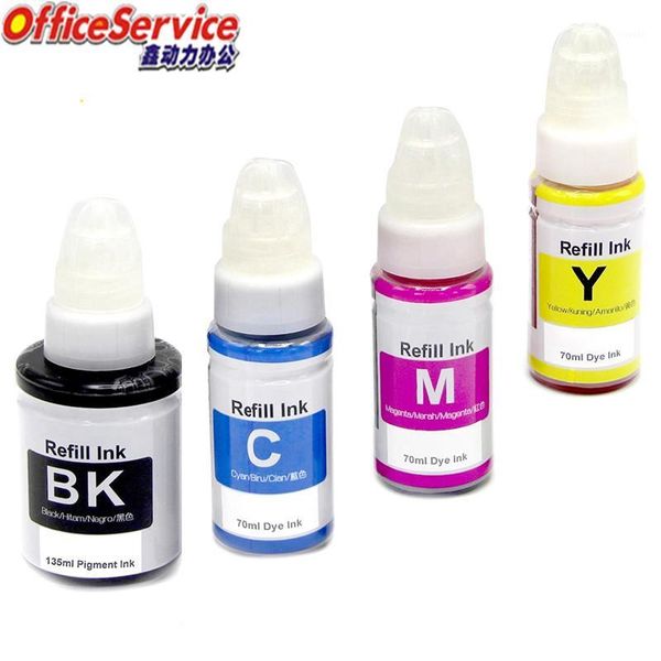 

ink refill kits gi790 gi-790 gi890 dye compatible for canon g1000 g1010 g2000 g2002 g2010 g3000 g3010 g4000 g4010 g1810 g2800 printer1