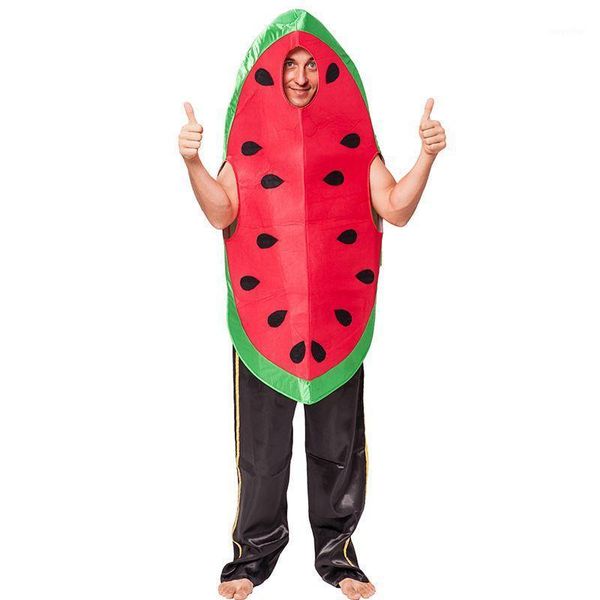 

red watermelon halloween cosplay costumes christmas fruits jumpsuit fancy party role play disfraz for woman man1, Silver