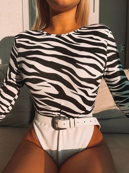 

женские леопардовые панели бикини лето с длинным рукавом уплотнительные купальники купальники с головыми дамами тощая одежда, White;black