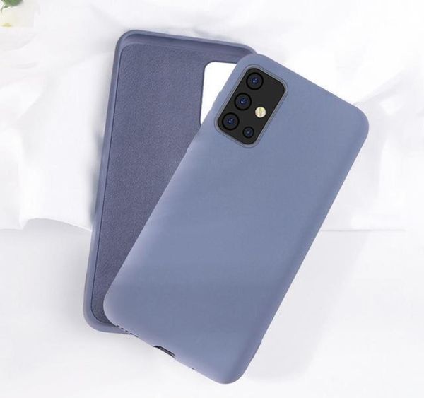 

liquid sile phone case for samsung galaxy a50 a70 a51 a71 s10 s20 plus note 8 9 10 20 ultra soft shockproof case sqcwlqa