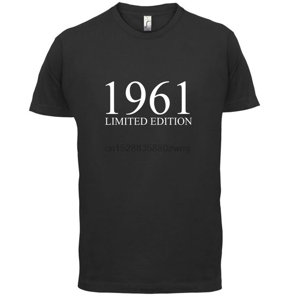 

limited edition 1961 mens t shirt 13 colours 55th birthday present gift mans unique short sleeves t shirt sport hooded sweatshirt hoodie