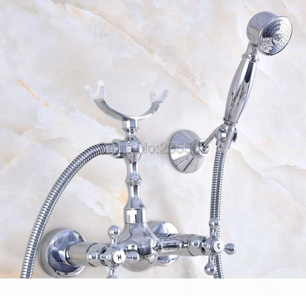 

chrome ванной ванна настенная ручной душ head kit смеситель для душа наборы lna723