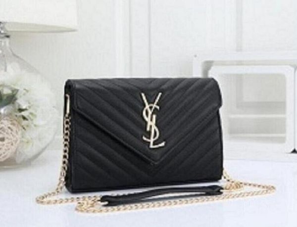 

new ysl fashion crossbody shoulder women purse handbags messenger bags wallet tote clutch bag lv louis vuitton 8866-3s, Golden;silver