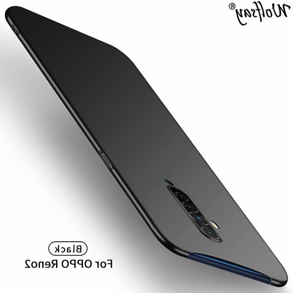 

wolfsay ultra thin pc доспех футляр для oppo рено 2 reno2 сопроводительные корпуса телефона 6.5