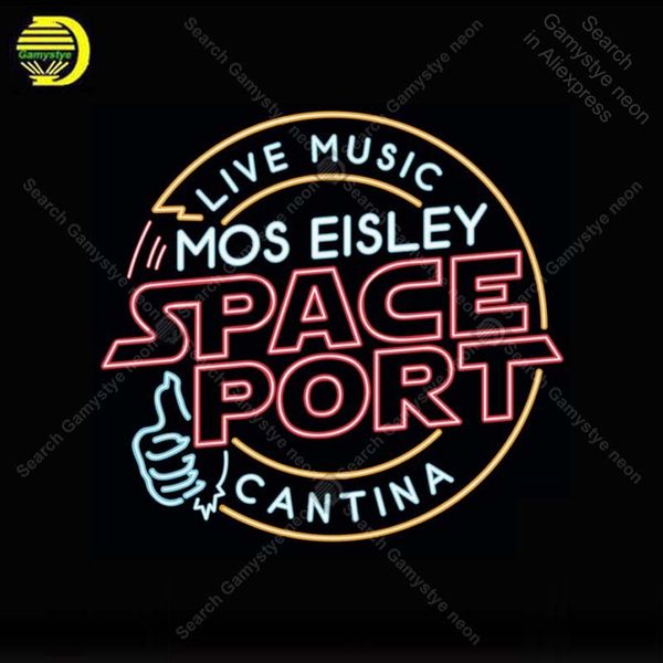 

neon for mos eisley space port cantina neon bulbs lamp live music glass tube decor wall club bedroom handcraft wholesale artwork