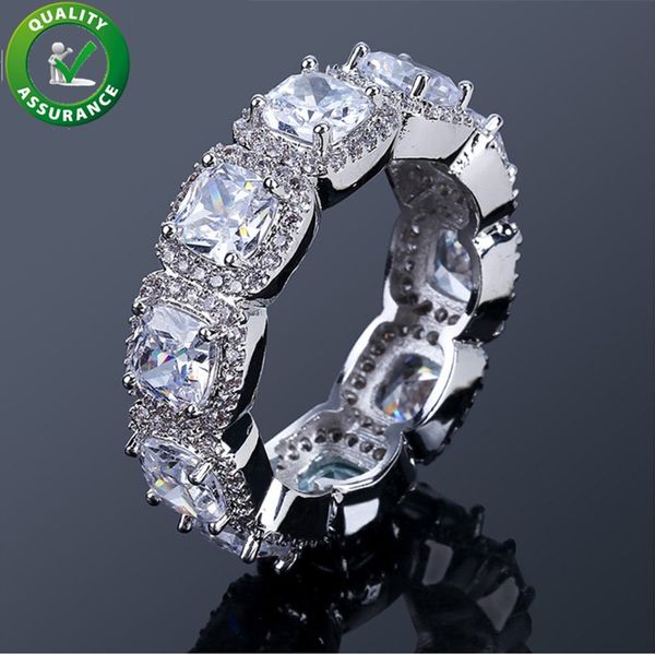 

mens jewelry rings wedding engagement rings sets love luxury designer men iced out ring hip hop diamond championship pandora style charms, Silver