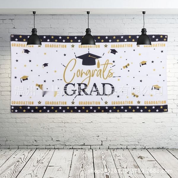 

orx3z new graduation season decoration banner graduation party poster banner gzibl poster background cloth decoration party
