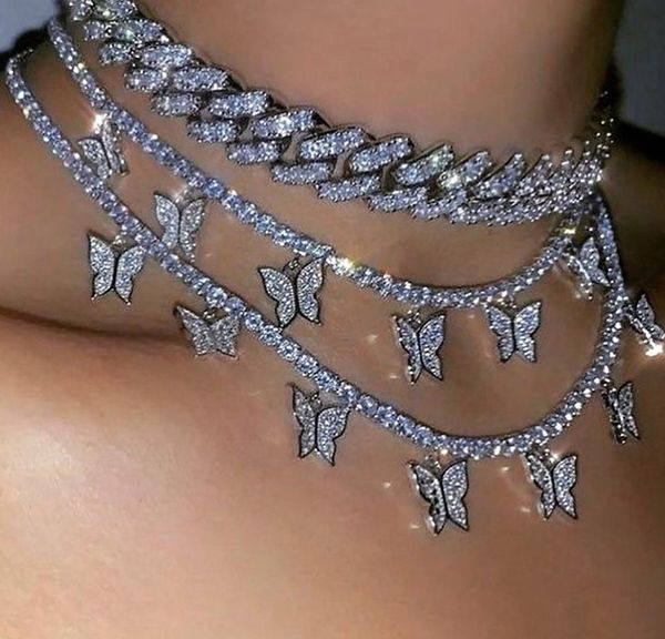 

out женщины многослойные моды хоп кулон ожерелья ожерелье b159f подарок замороженные животные валентина бедро бабочка цепочка цепочки цепи б, Silver