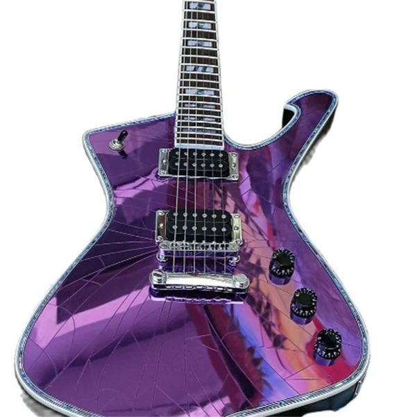 

fashion electric guitar, mirror crack, guitar quality guitars guitarra