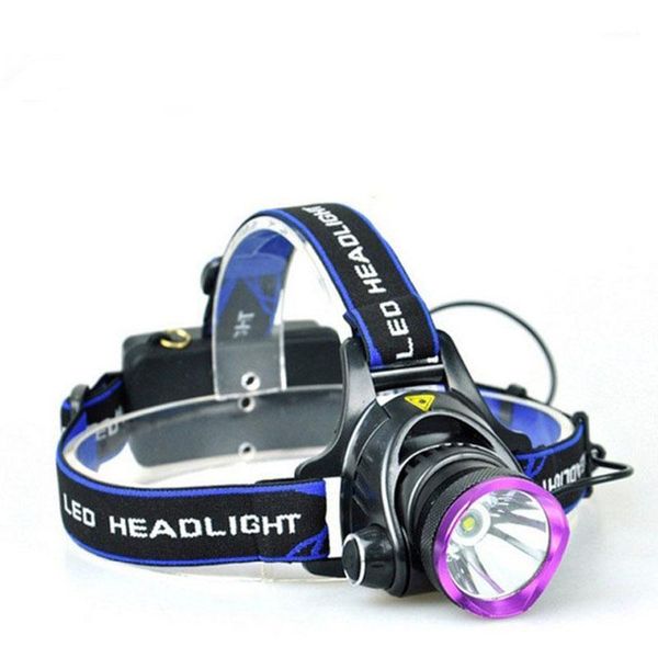 

headlamps ndtusmz 6000 lumen cree xm xml t6 led koplamp zaklamp hoofd lamp light not include 2*18650 oplader and auto charger1