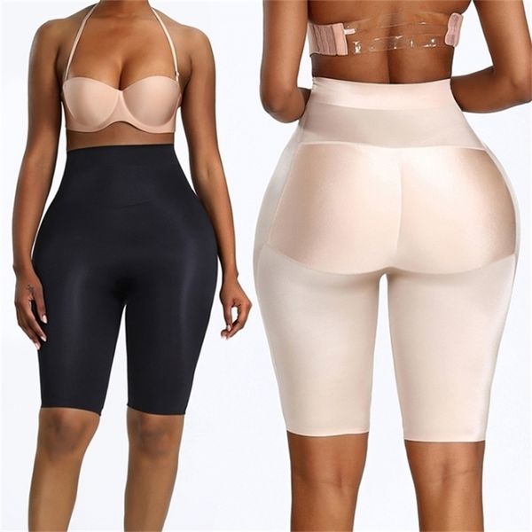 Hohe Taille, nahtloser Body Shaper, Bauch, Gesäß, Gesäß, Kontrolle, Höschen, unsichtbares Polster, gepolsterte Hüfte, verbessernde Unterwäsche 201222