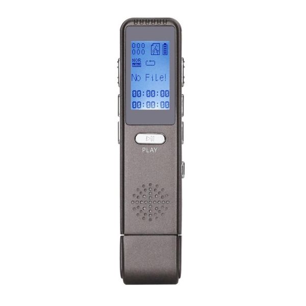 

v858 portable audio voice recorder 8gb support music playback