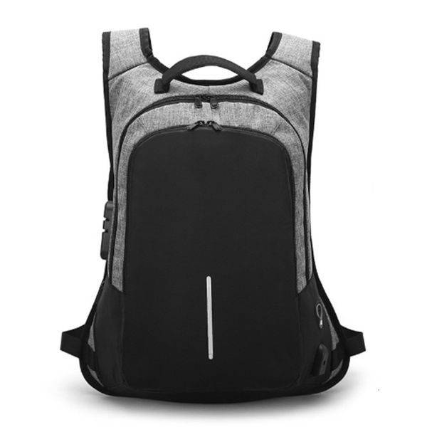 

2019 anti-theft men women usb charging backpack lapnotebook rucksack business travel hiking school bag