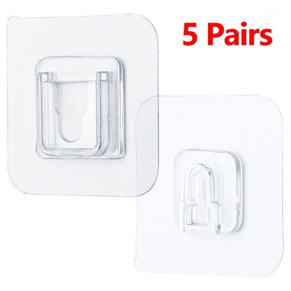 

hooks & rails double-sided adhesive hanger.strong kitchen bathroom stable home use1