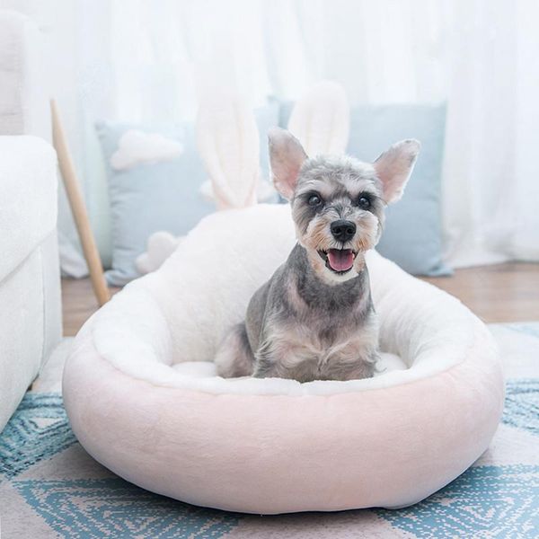 

pet cat bed cozy dog house ear kennel soft warm puppy beds mat cave velvet sleeping bag for dogs cats pet supplies