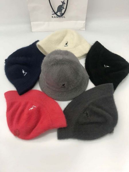 

2abn designer hat stingy hat fisherman039;s brim hats retro woolen foldable absorption and kangaroo sweat ventilation at will, Brown;gray