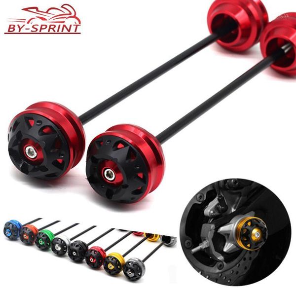 

parts for hypermotard 796 821 1100/1100s 1100 evo motorcycle cnc axle fork wheel protector crash sliders falling protection pad cap1