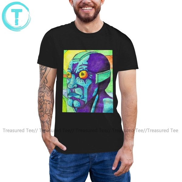 

инопланетянин желтых глаза 2 пляж негабаритных печатные 100 процента дизайнеры балахона хлопок мужчина fun футболки толстовки