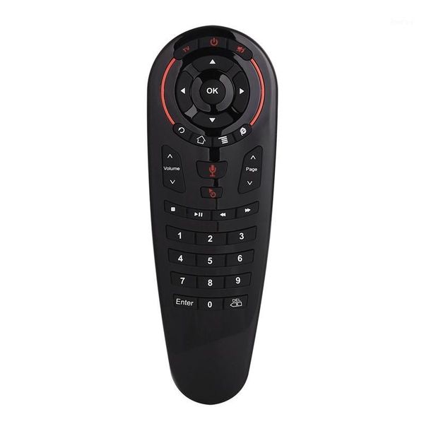 

g30s 2.4g wireless remote control voice air mouse 33 keys ir learning gyro sensing smart remote for game android tv box1