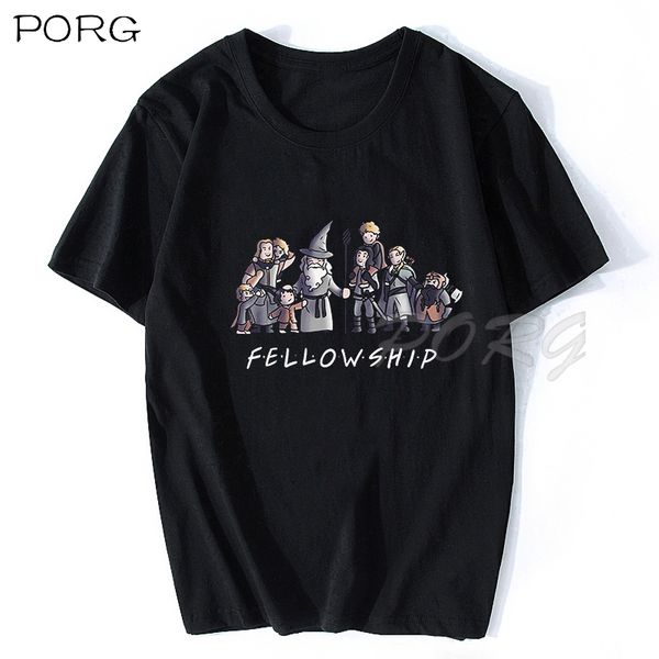 

sport fllowship oversized men's t-shirt black cotton 100% men's t-shirts droshipping ulzzang printed vintage tshirt men o-neck 202