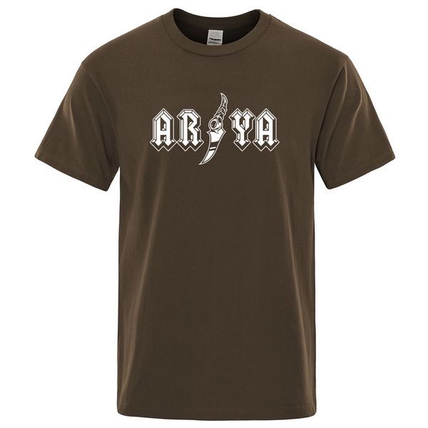 

sport 100% cotton men t-shirt not today arya stark t shirt mens fashion brands t shirt summer tee streetwear tshirt male clothing
