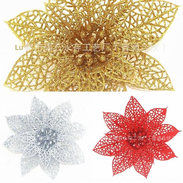 

nvlyw 15cm imitation flower 2 powder hollowed out flower tree garland christmas flowers 234gw flowers rattan decoration 11 colors christmas