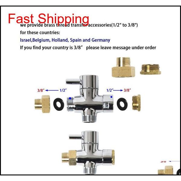 

toilet hand held bidet sprayer kit brass chrome plated spray head with hose & t qylxca toys2010