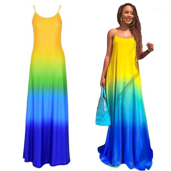 

wholesale- 2017 large size dress vestidos party dresses sundress women boho summer casual chiffon evening party beach long maxi dress1, White;black