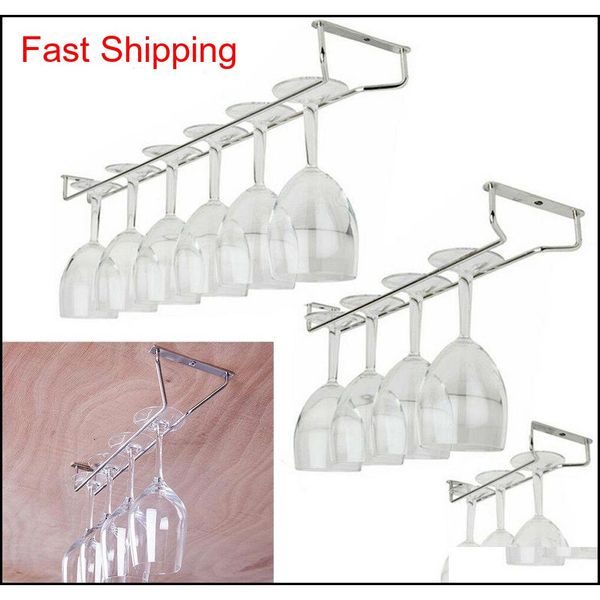 

new red wine glass goblets hanger rack upside down stemware home bar pub holder stainless ste qylvhy bbgargden
