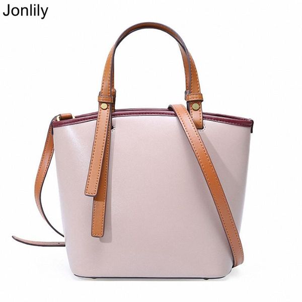 

jonlily женщин из натуральной кожи сумки элегантный totes мода shoulderbag подростки повседневная сумка летнее время кошелек -kg174