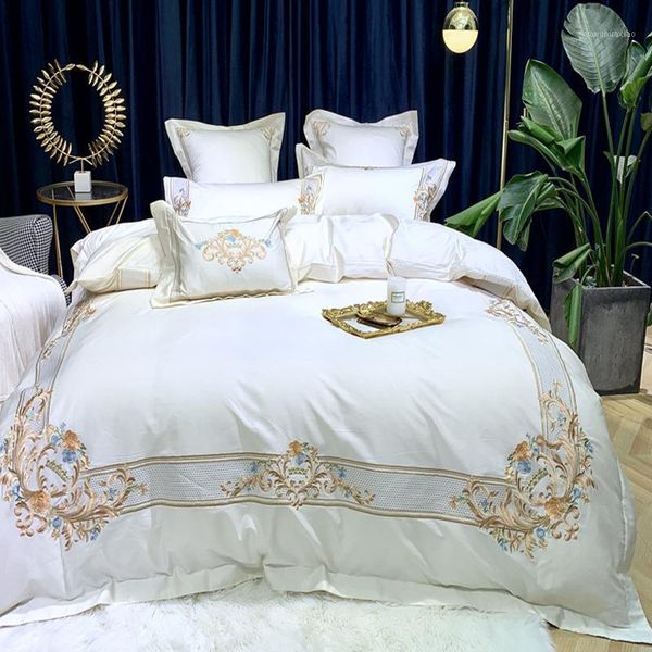 

bedding sets chinese troditional embroidery home textile 100% pure egyptian cotton luxurious high-level villa 1.8m set1