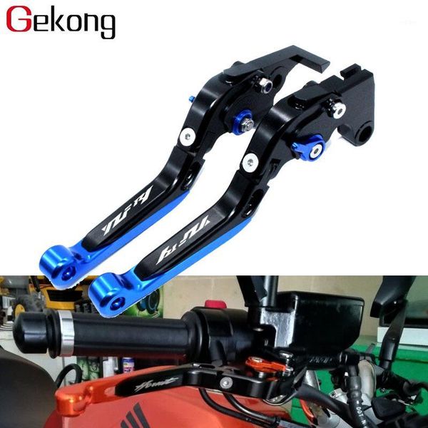 

with logo yzf-r1 for yzf-r1 yzf r1 yzfr1 1999 2000 2001 motorcycle accessories folding extendable brake clutch levers1
