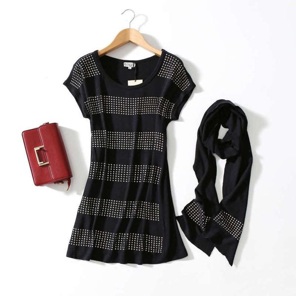 

french outer single fall temperament 2019 new small hepburn dress, Black;gray