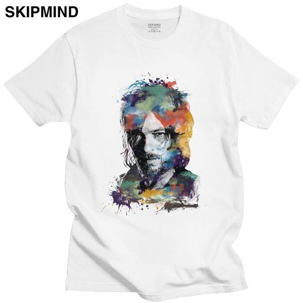 

the walking dead t shirts pure colour daryl tee round neck short sleeved casual tshirt horror zombie tv sport hooded sweatshirt hoodie