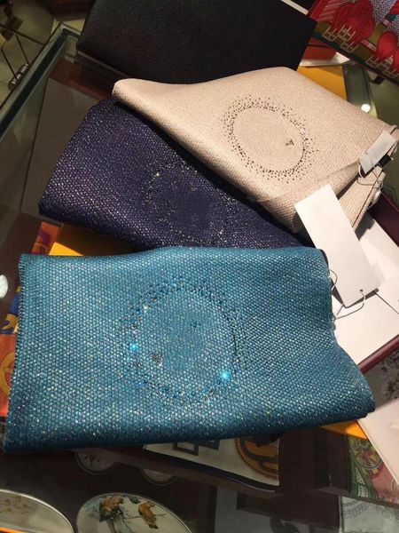 

scarves 2021 knitted spring/winter ladies scarf knitting rhinestone warm cashmere shawl neck mrs., Blue;gray