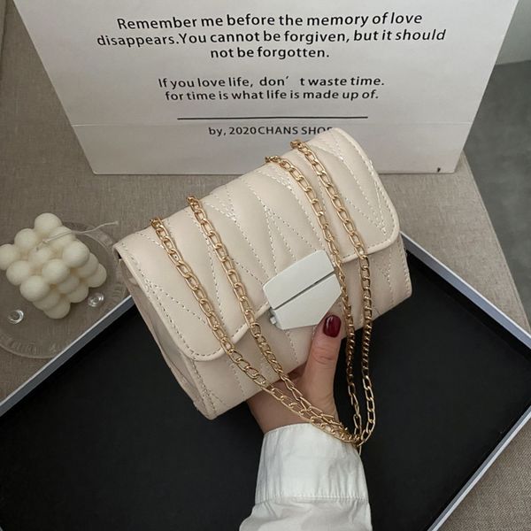

ins small square women's 2020 summer new fashion versatile chain messenger bag net red fashion small square bag 2x0r7