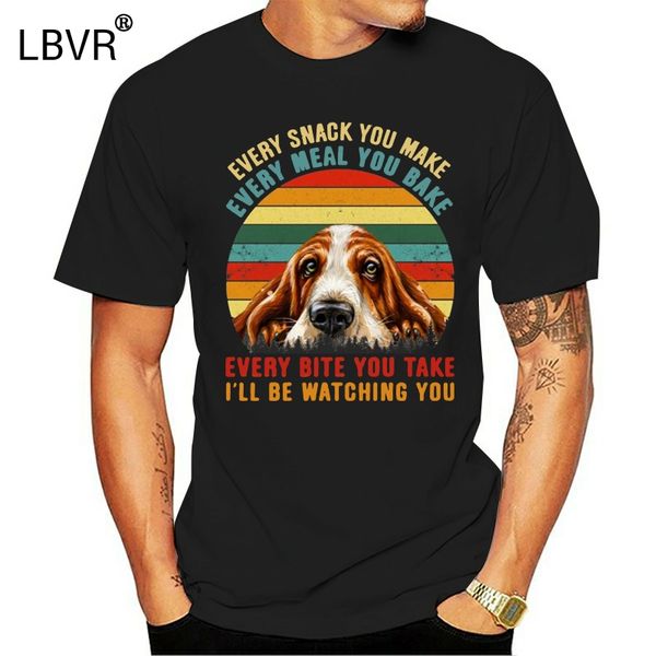 

vintage every snack you make every meal you bake i'll be watching you funny basset hound hoodie designers t shirts sweatshirt