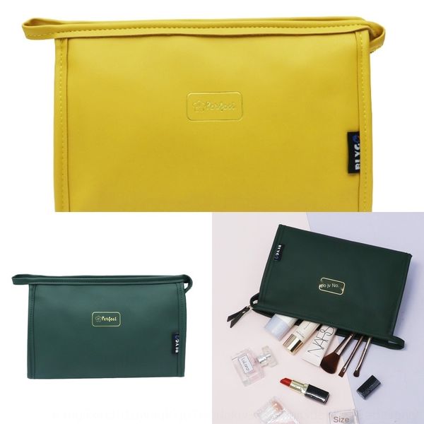 

moey7 new frosted and cosmetic gilded tool cosmetic wash bag waterproof zipper pu tool bag 89hxb