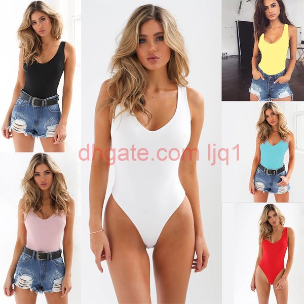 

summer fashion new casual dresses backless strap bodysuit, Black;gray