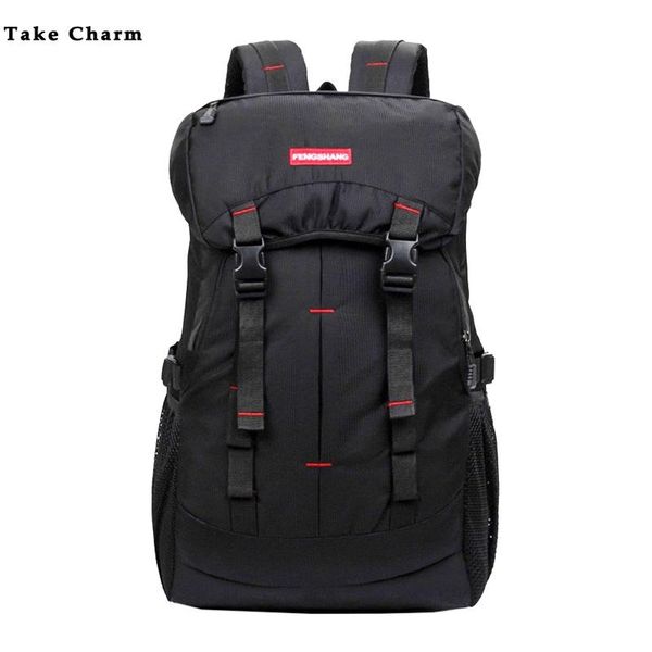 

waterproof cover outdoor luggage backpack 2019 nylon casual large capacity mens travel backpack women mountaineering bag black bbyfvz