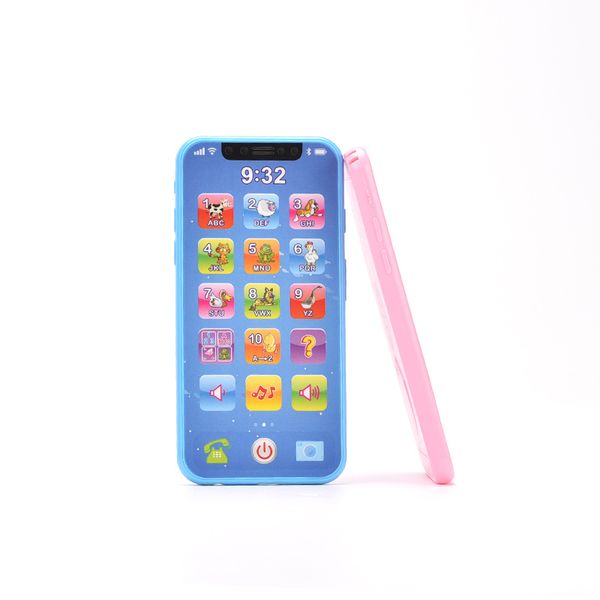 

2020 children simulation mini learning machine touch screen toy mobile phone boy girl baby puzzle children over 3 years old