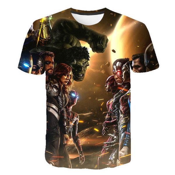 

american anime brave superman cosplay o collar 3d print shirts harajuku hentai horror men clothing